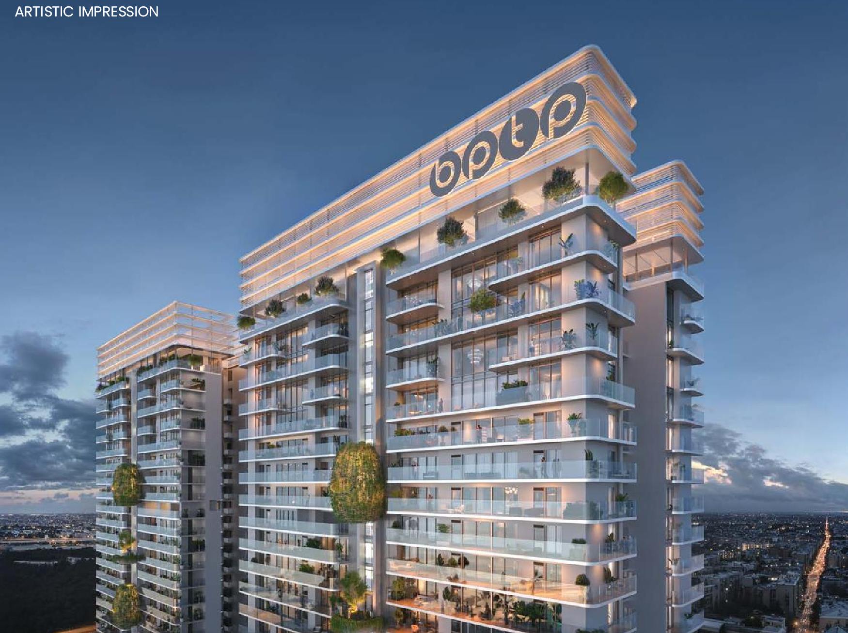 Artistic impression of BPTP Skynest Towers in Sector 80, Faridabad